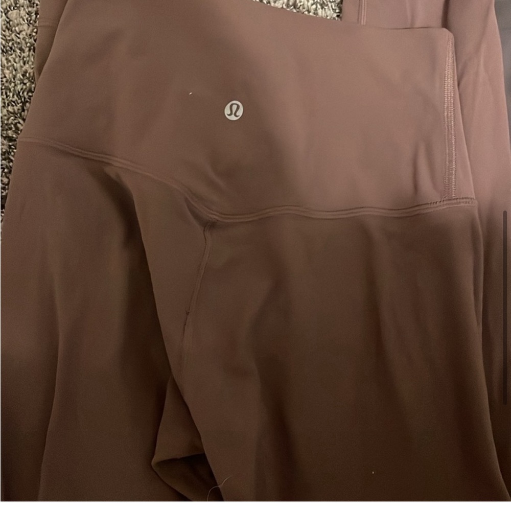 Lululemon mauve, align leggings size 4